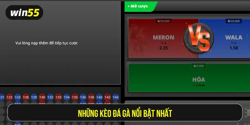 Những kèo cá cược thú vị, dễ thắng