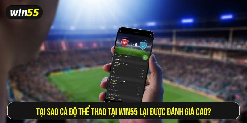 Win55 luôn cung cấp tỷ lệ cược cao hơn so với các nhà cái khác