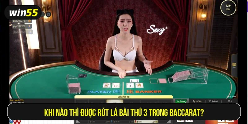 Cách chơi Baccarat có một số quy tắc đặc biệt liên quan đến rút lá bài thứ ba