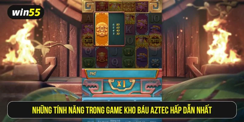 Game nổ hũ kho báu Aztec sở hữu hơn 10 biểu tượng khác nhau