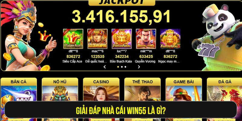 Giải đáp nhà cái Win55 là gì?