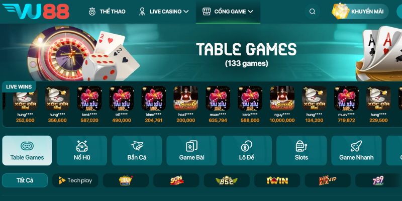 Nhà cái uy tín VU88